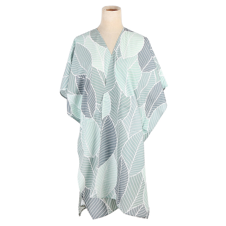 Coverup Nikki Belt Palm Leave Stripes Green