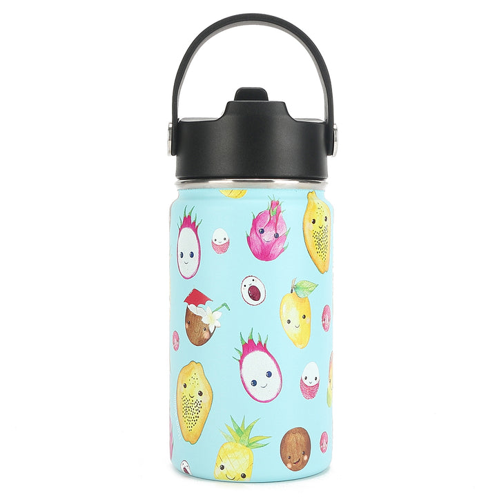 Insulated Water Bottle 12oz Fruits Hawai'i Lavender