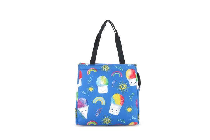 Insulated Lunch Tote Small Shave Ice Blue