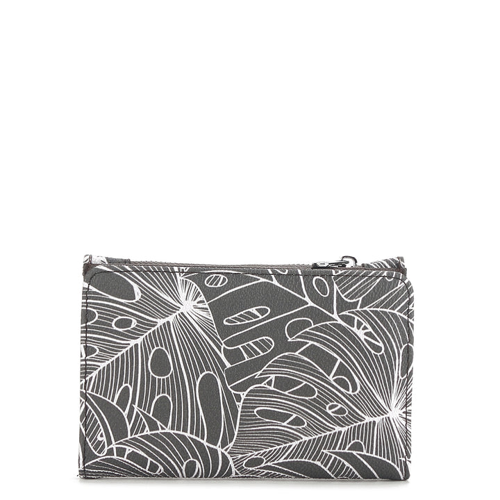 Wallet Joanne Monstera Lines Grey