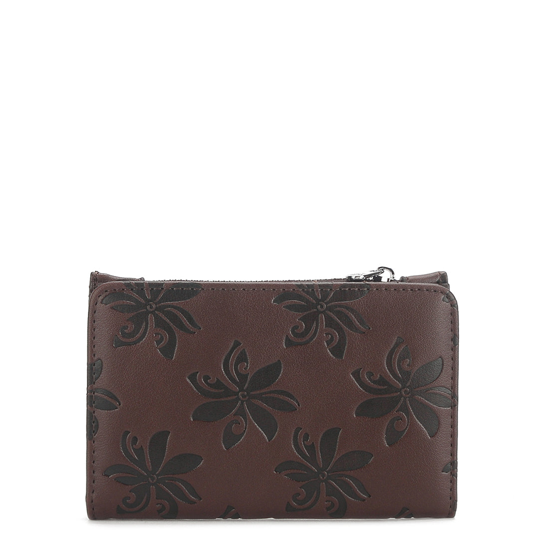 Wallet Joanne Tiare Embossed Brown-Black