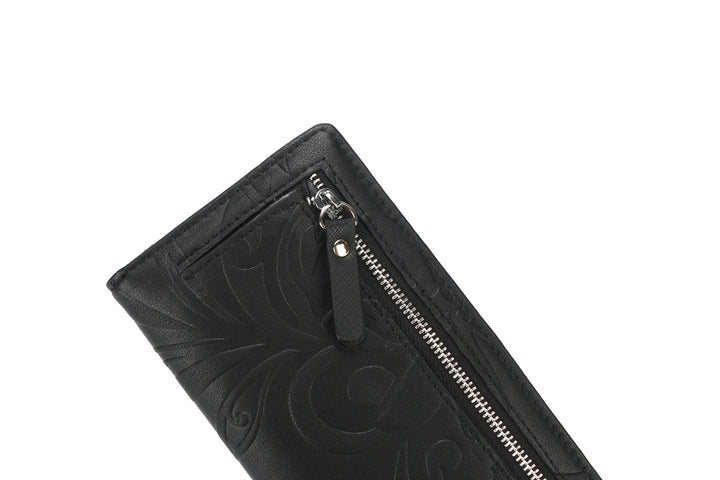 Wallet Teyla Tiare Infinity Embossed Black&nbsp;
