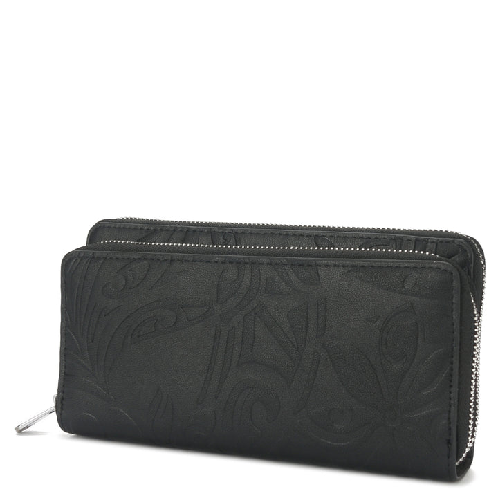 Wristlet Allison Tiare Infinity Embossed Black