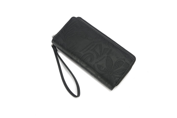 Wristlet Allison Tiare Infinity Embossed Black