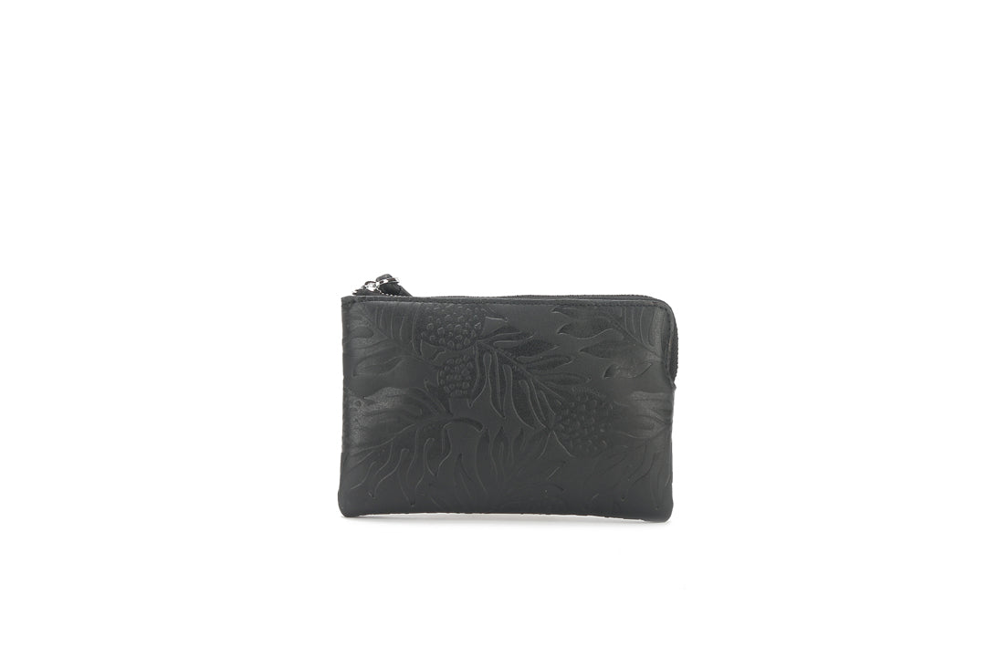 Wristlet Judy Ulu Embossed Black