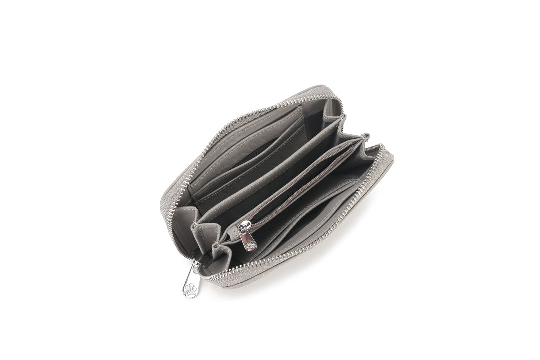 Wallet Chloe Tiare Infinity Embossed Grey