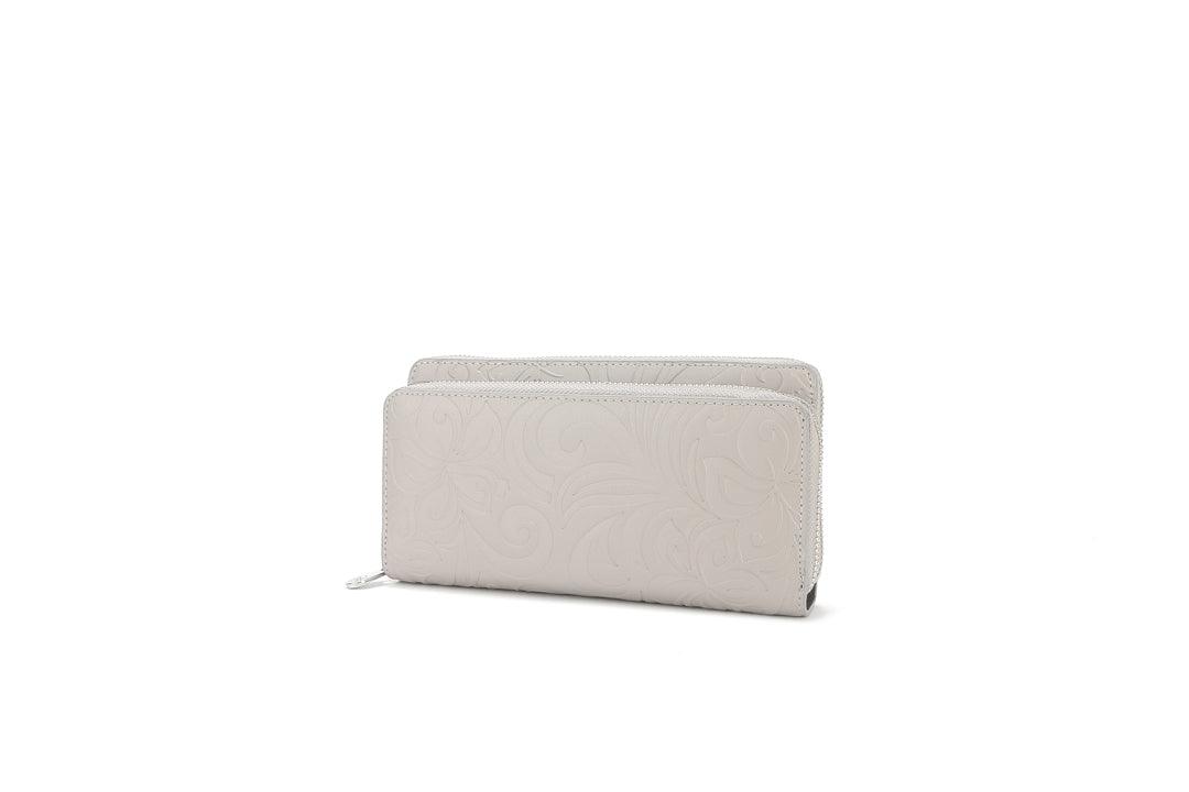 Wristlet Allison Tiare Infinity Embossed Grey