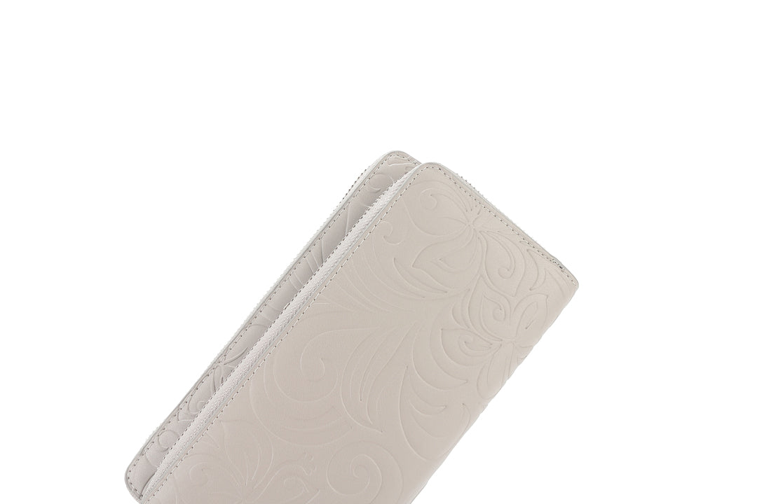 Wristlet Allison Tiare Infinity Embossed Grey