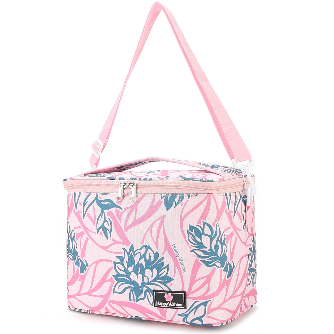 Cooler Tote Medium Heliconia Pink