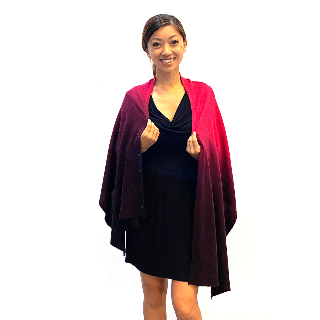 Magic Shawl Black/Rose
